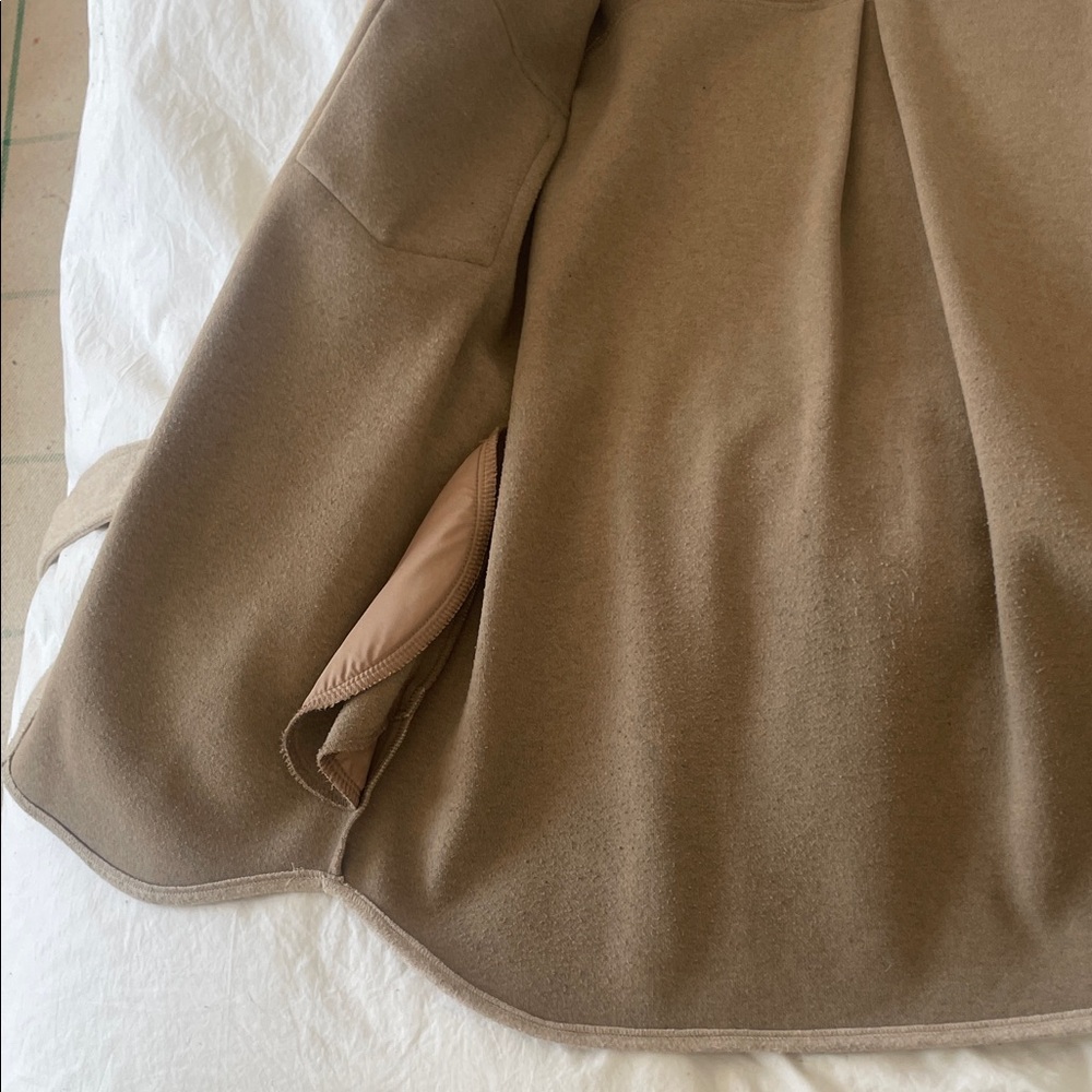 Zara Beige Belted Overshirt - Picture 12 of 12